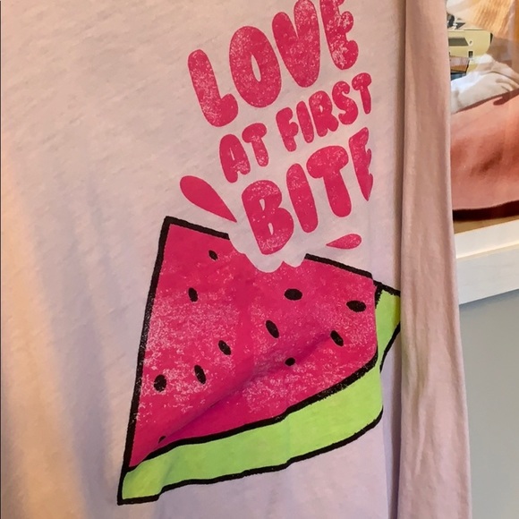 💕x2HP💕Wildfox Love at first bite watermelon Indiana Tank top - Picture 6 of 9